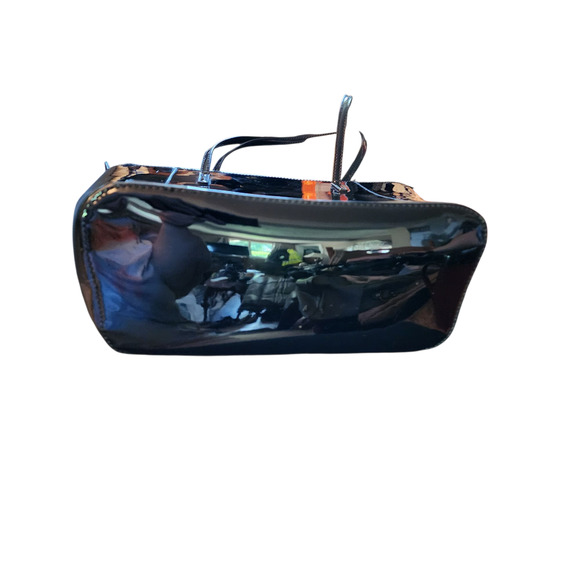 Guess black patent leather shoulder bag - Picture 5 of 8